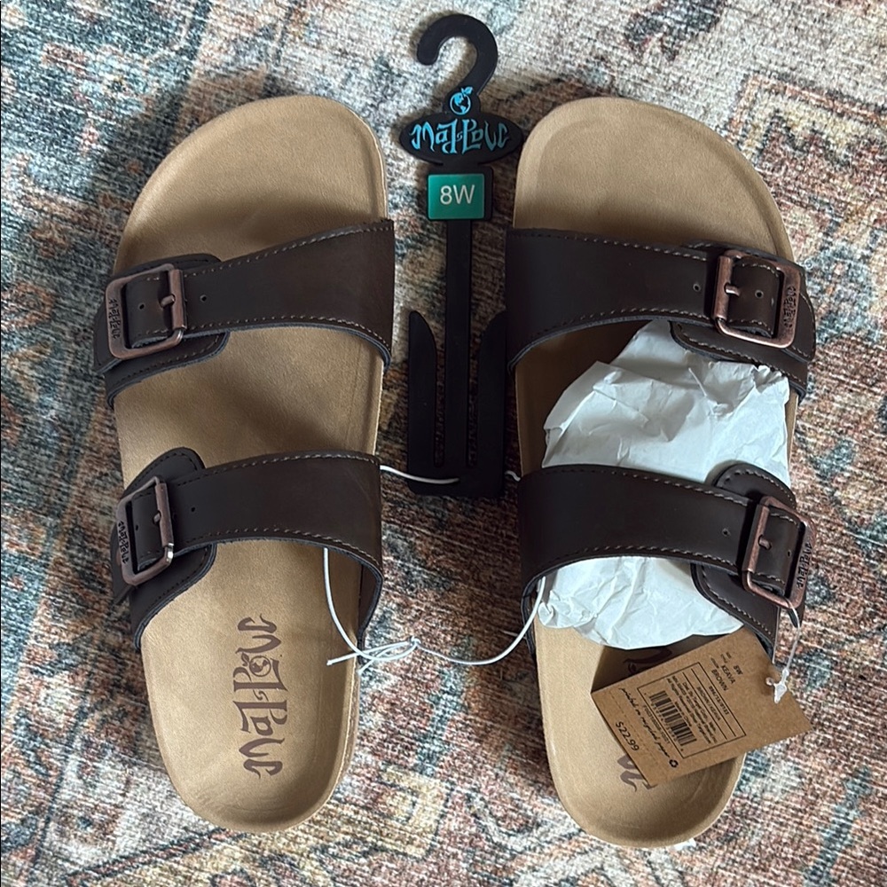 Mad Love Brown Sandals